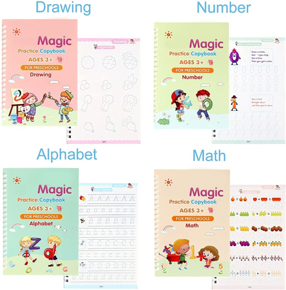 TrendyBuddy™: Kids Magic Practice Book (Buy 1 Get 4 Books & 2 Exclusive FREE Items)