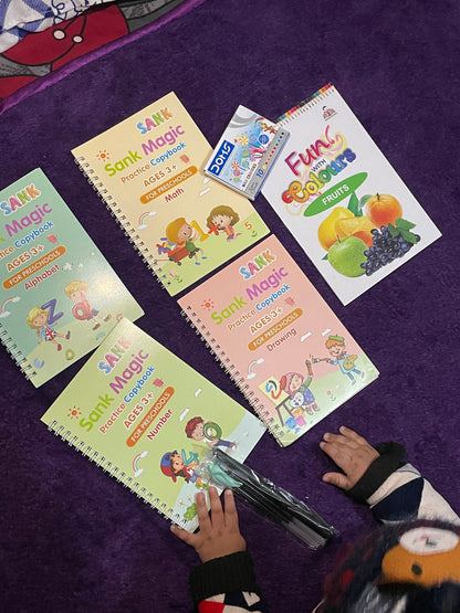 TrendyBuddy™: Kids Magic Practice Book (Buy 1 Get 4 Books & 2 Exclusive FREE Items)